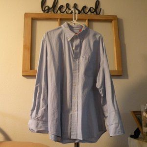 IZod men's long sleeve dress shirt